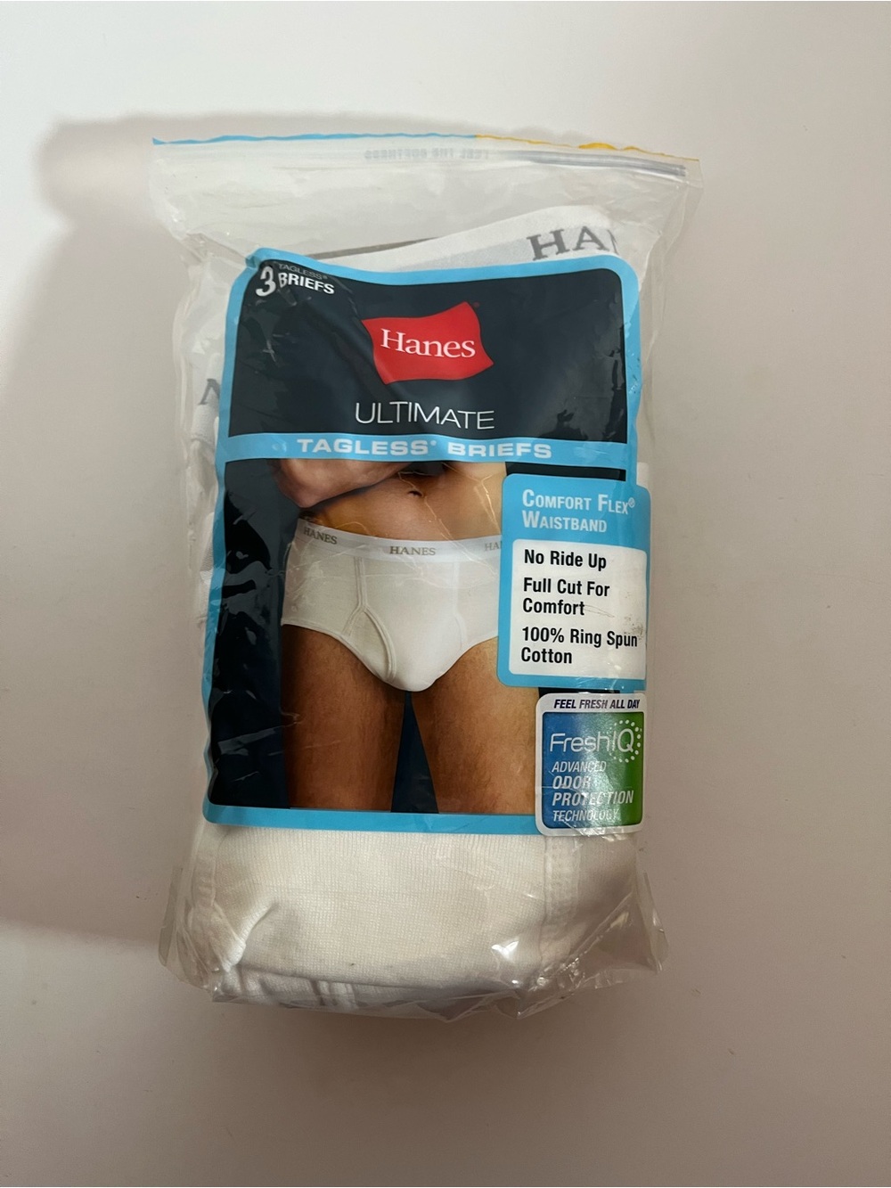 Hanes Men’s Ultimate Tagless Briefs Size 2X